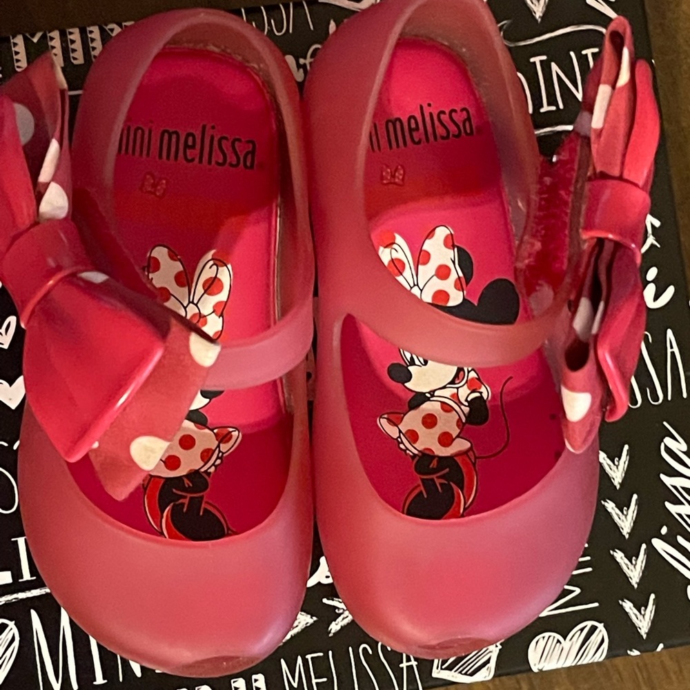 Mini Melissa Minnie Mouse Shoes